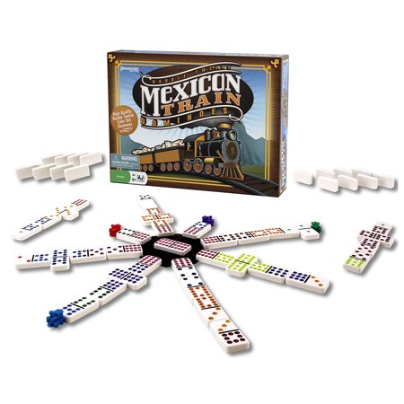 PRESSMAN Mexican Train Dominos 3928